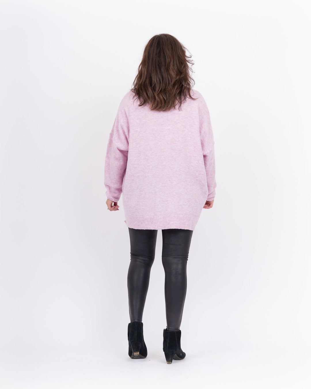 Mud Pie Monica Crew Neck Sweater - Purple