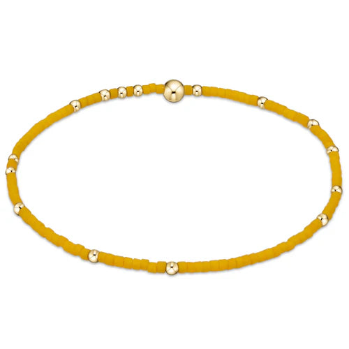 enewton Hope Unwritten Gameday Golden Yellow Bracelet