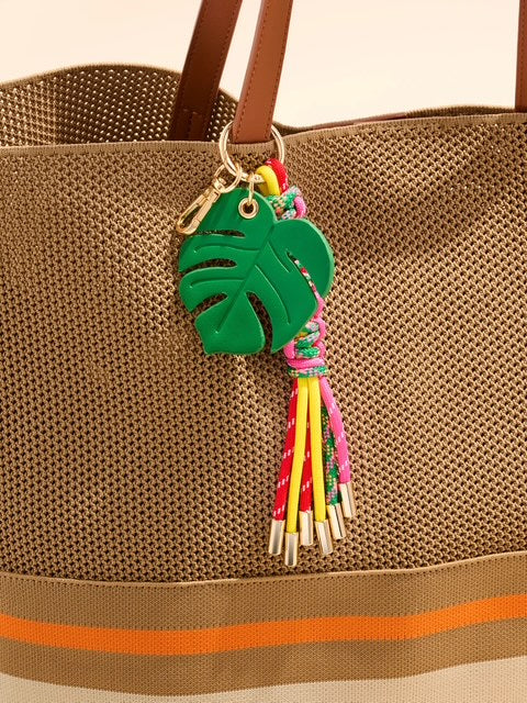 Keychain - Palm Leaf