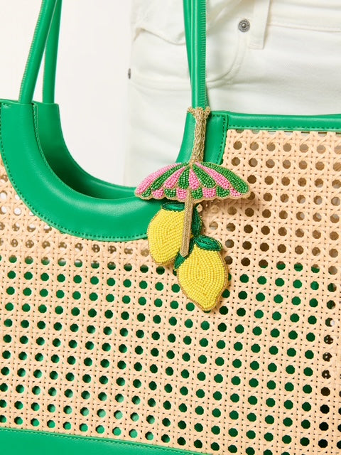 Bag Charms - Lemon and Umbrella