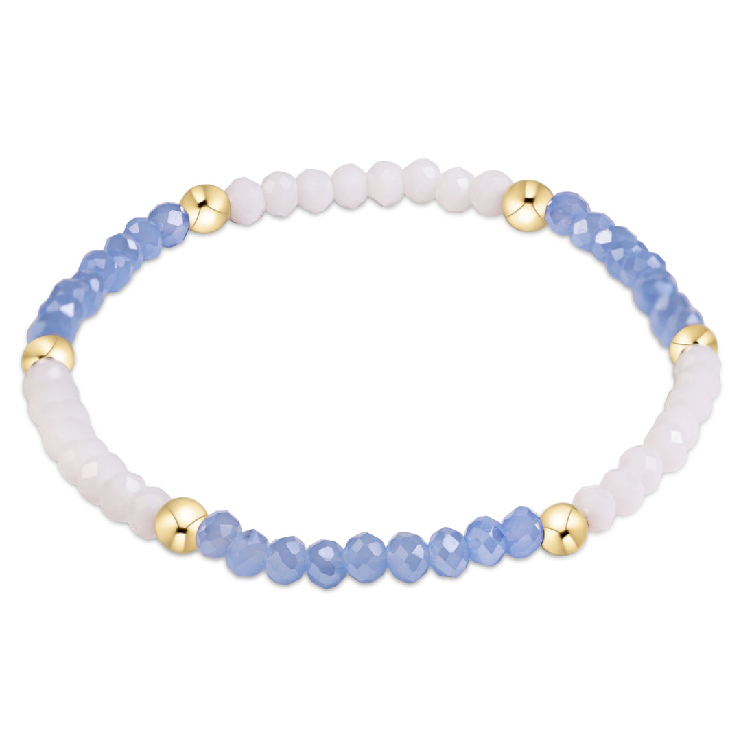 enewton Gameday Flirty Presence Bracelet - Light Blue + White