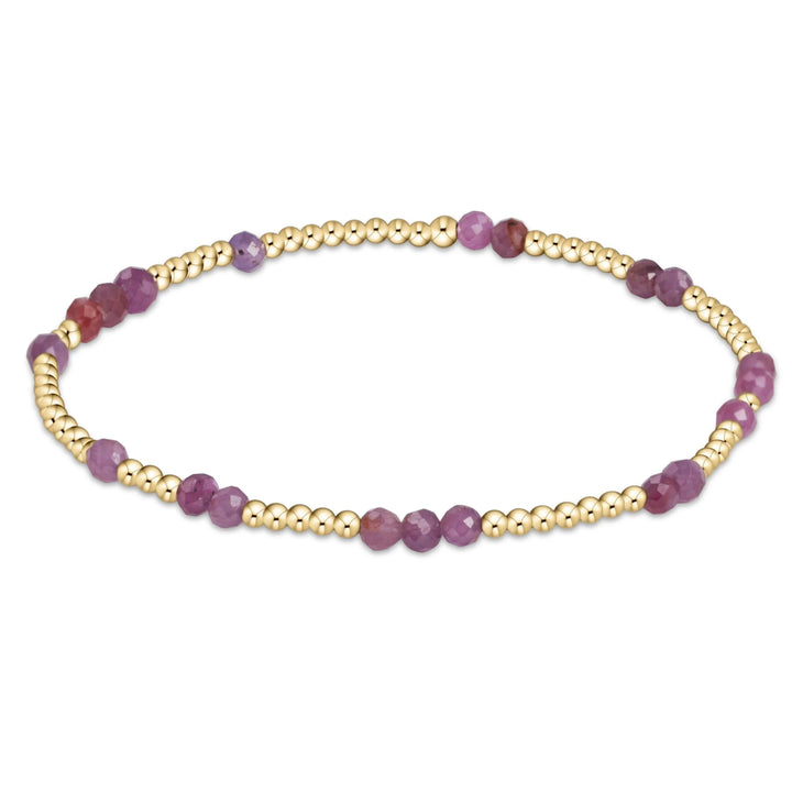 enewton Hope Unwritten Gemstone Bracelet Ruby