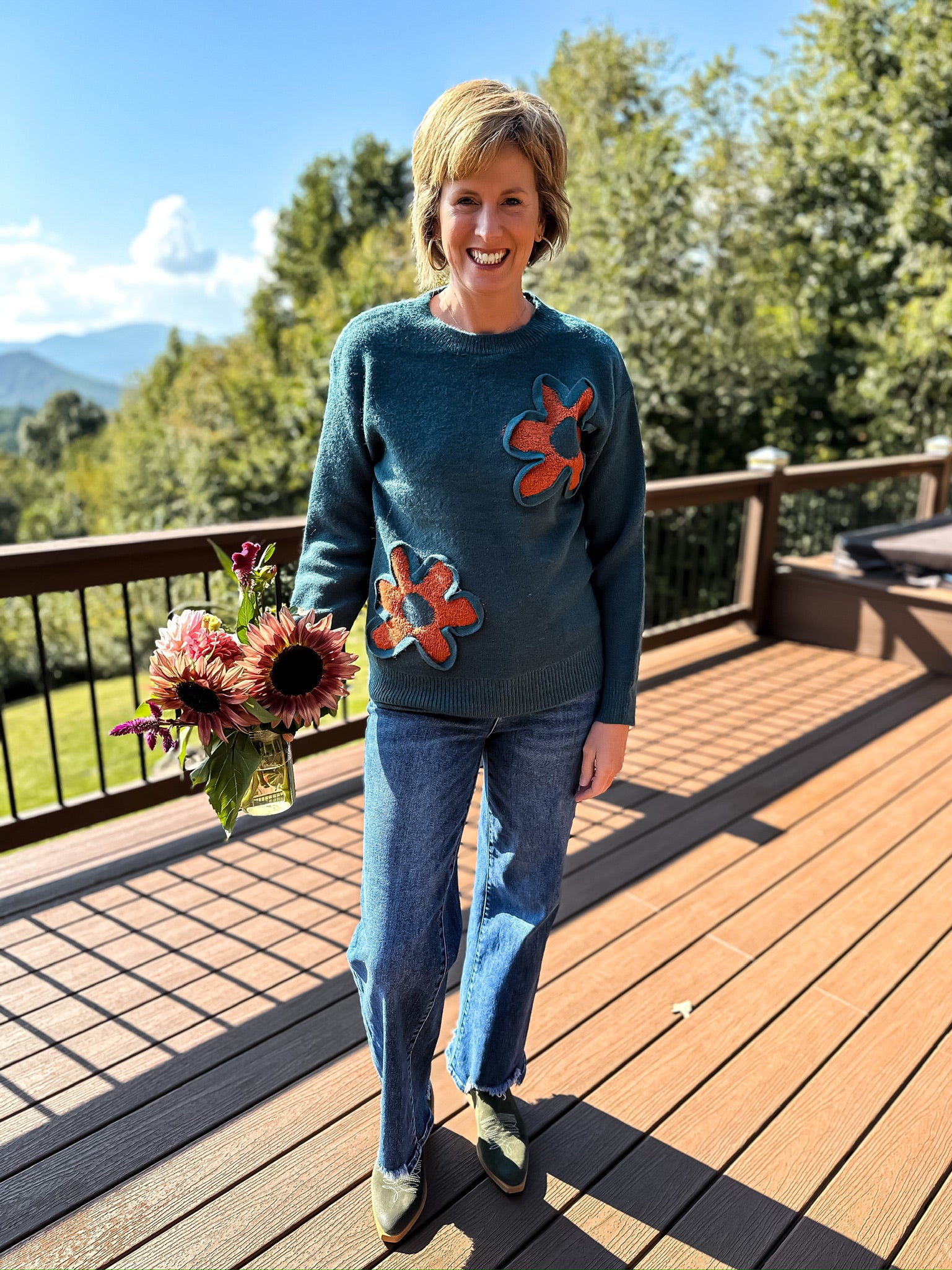 Sunflower Fields Sweater
