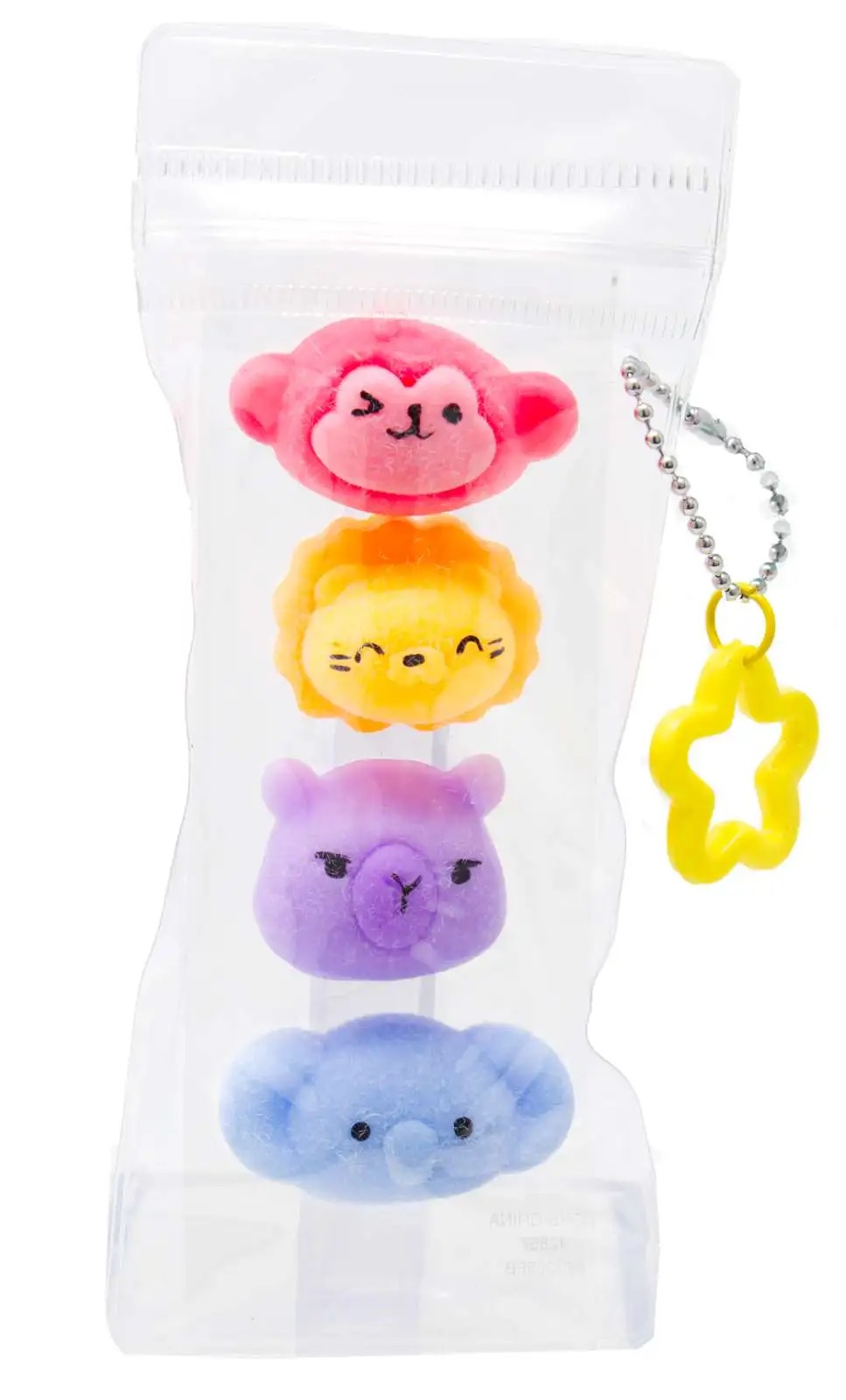 Taba-licious Teenies - Monkey Lion Lama Elephant