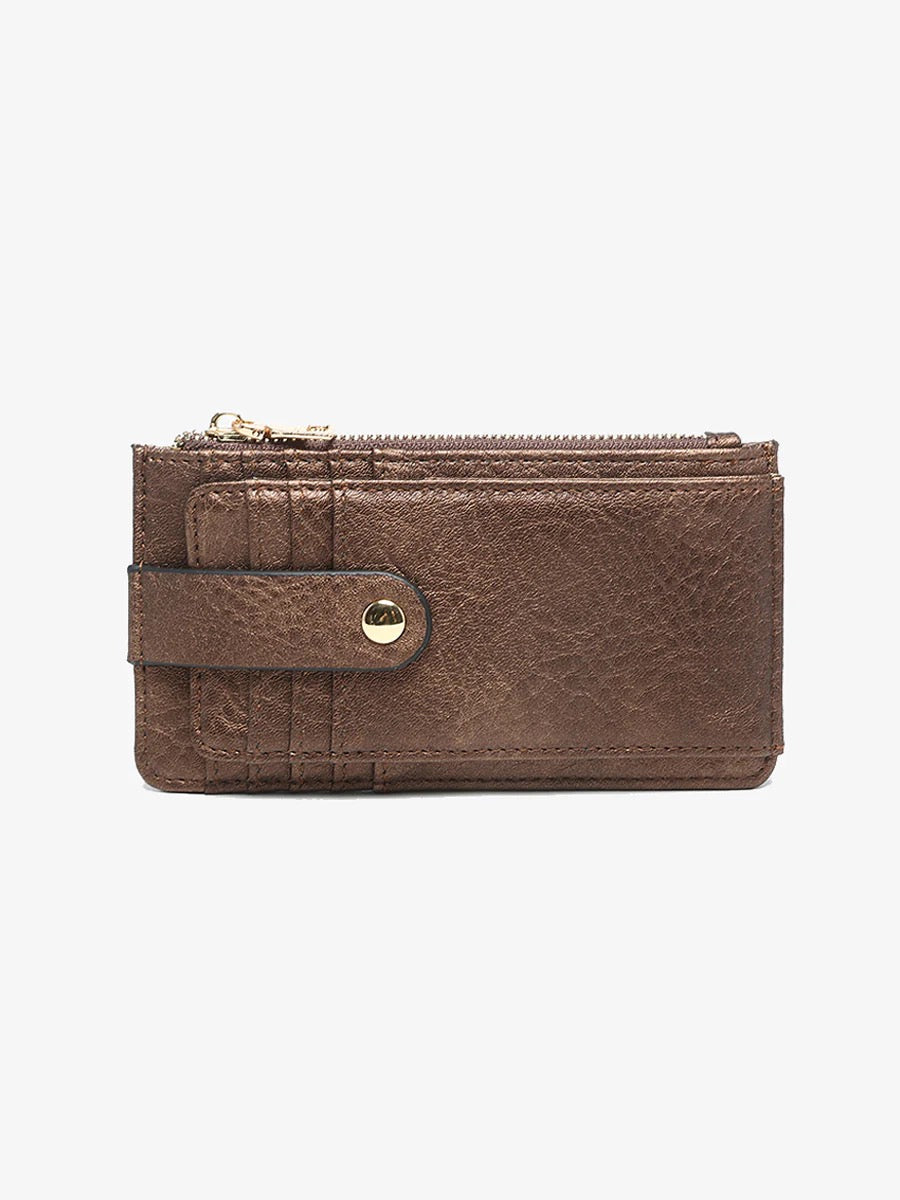Mae RFID Wallet - Cocoa Pearl