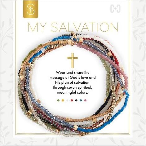 My Salvation Bracelet Gold Multi