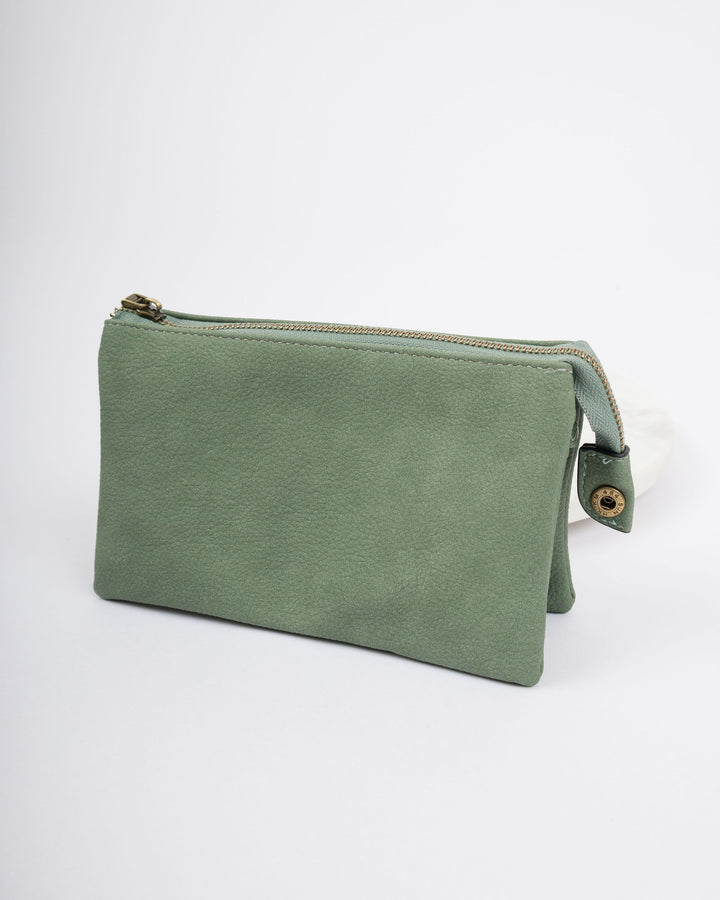 Riley Vegan Crossbody - Army Green