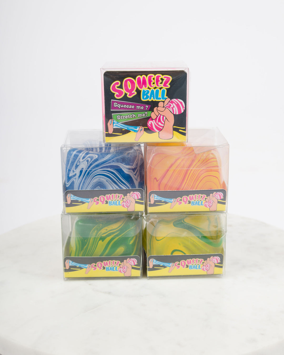 Sugar Swirl Cube - Yellow