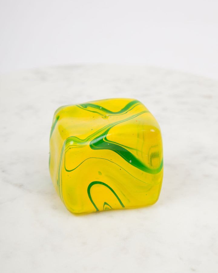 Sugar Swirl Cube - Yellow
