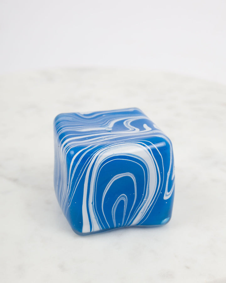 Sugar Swirl Cube - Blue