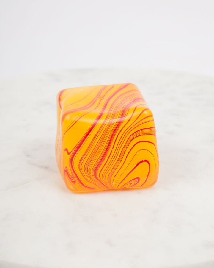 Sugar Swirl Cube - Orange