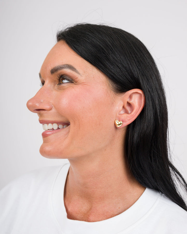 Sheila Fajl Mercy Studs Petite 18K Gold