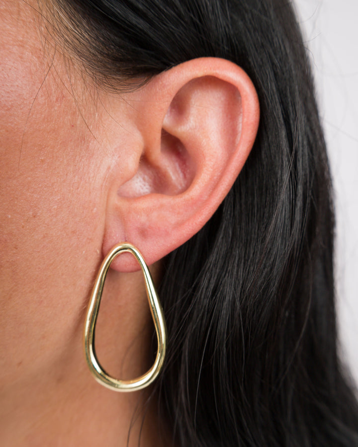 Sheila Fajl Oval Eve Studs