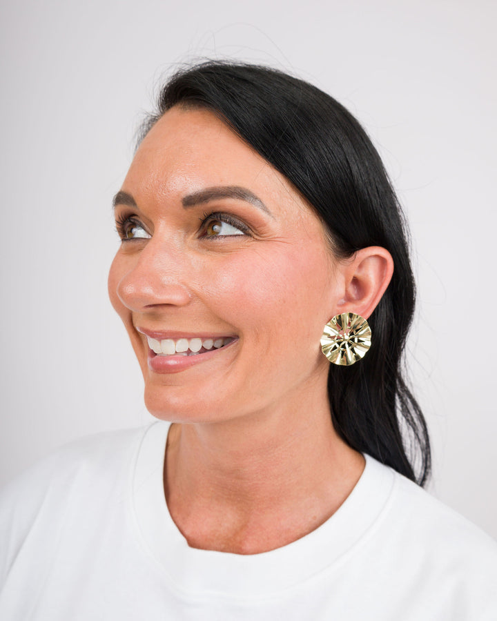 Sheila Fajl Shiny Iris Studs