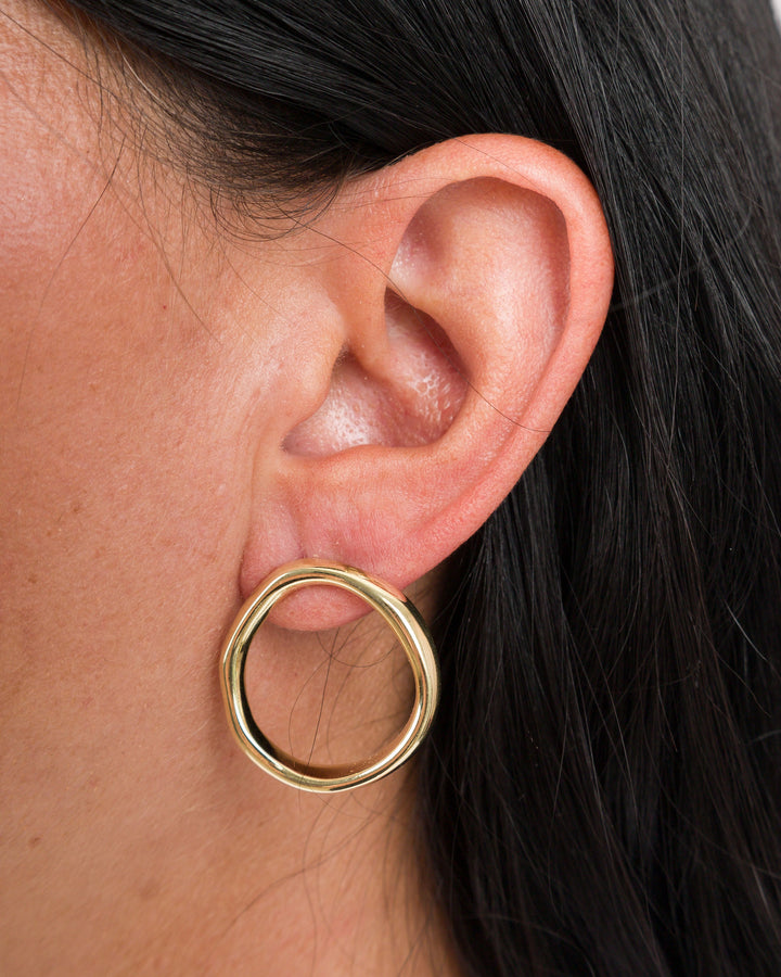 Sheila Fajl Eve Studs Round