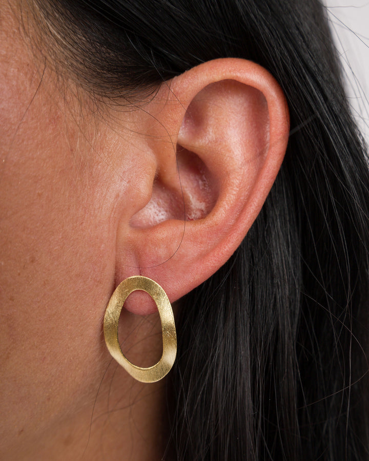 Sheila Fajl Dreamweaver Small Studs Gold