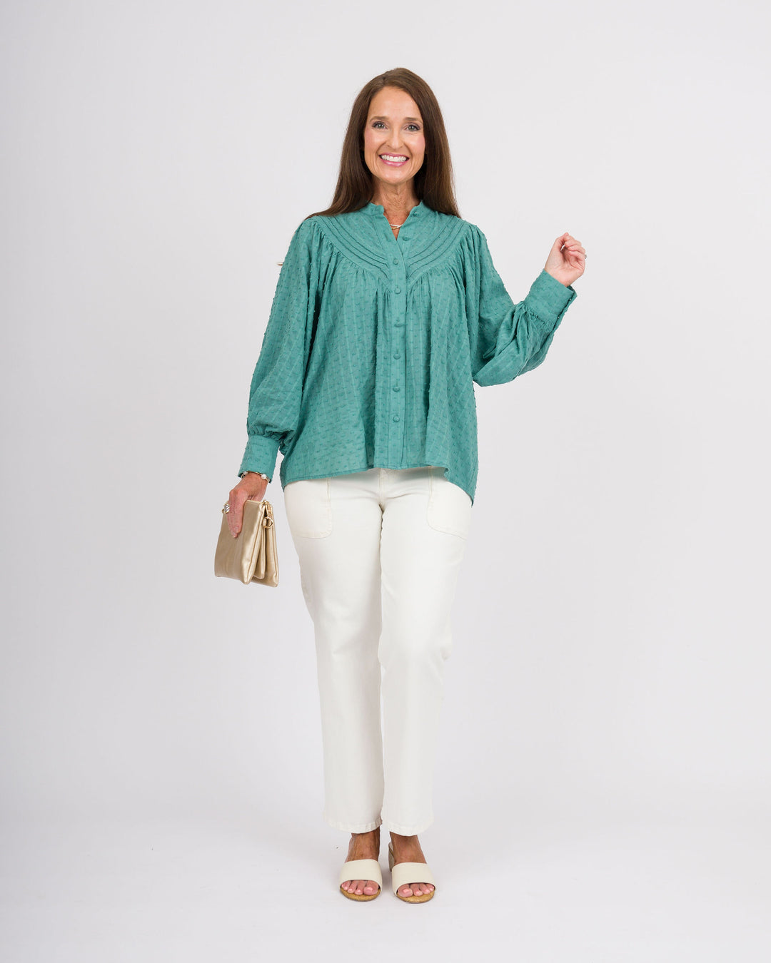 Elisabeth Top - Sage