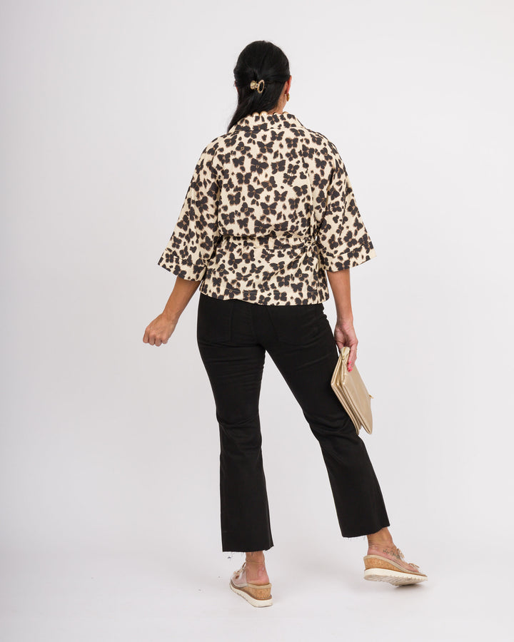 KUT from the Kloth Kelsey High Rise Ankle Flare - Black