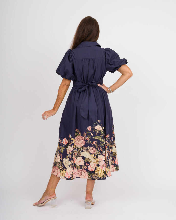 Nadette Dress - Navy