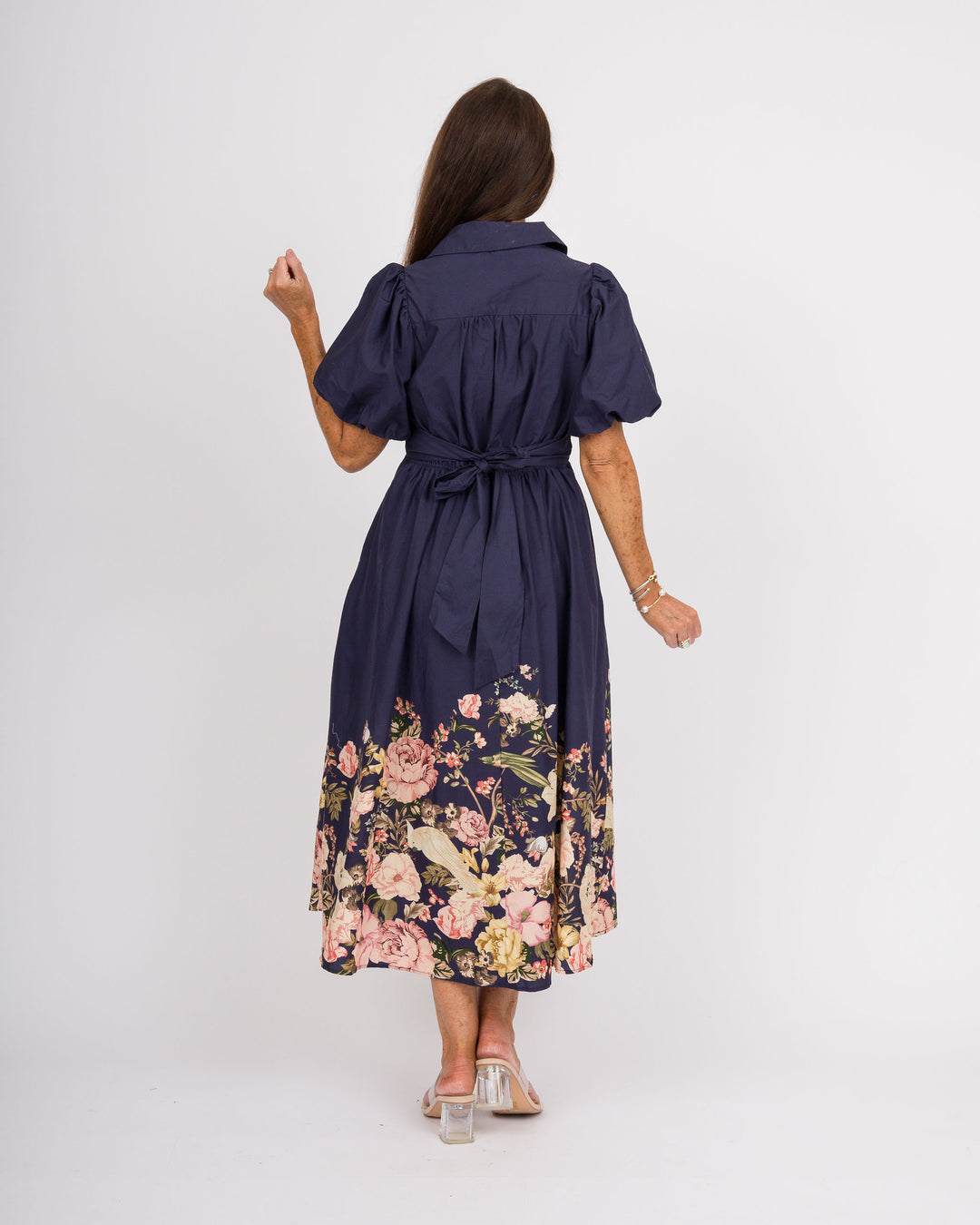 Nadette Dress - Navy