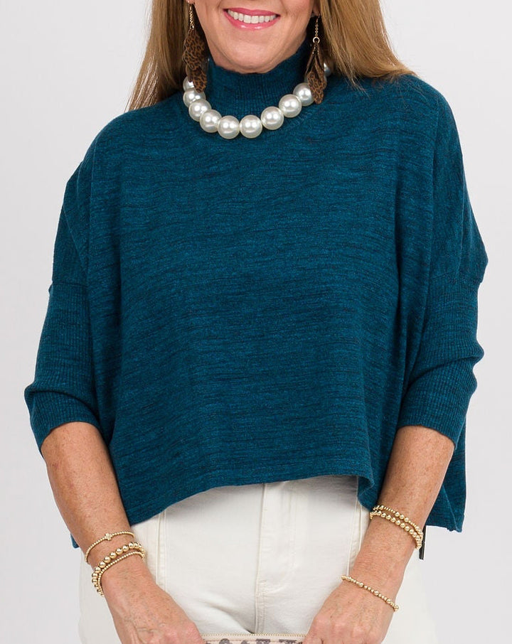 Kerisma Aja Ortho Sweater - Heather Teal