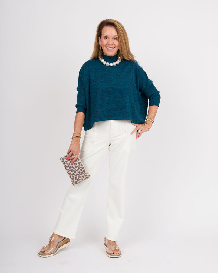 Kerisma Aja Ortho Sweater - Heather Teal