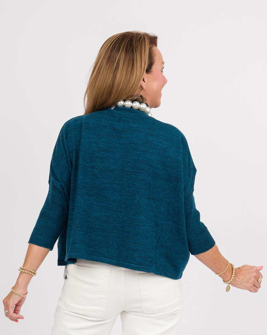 Kerisma Aja Ortho Sweater - Heather Teal