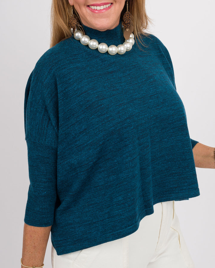 Kerisma Aja Ortho Sweater - Heather Teal