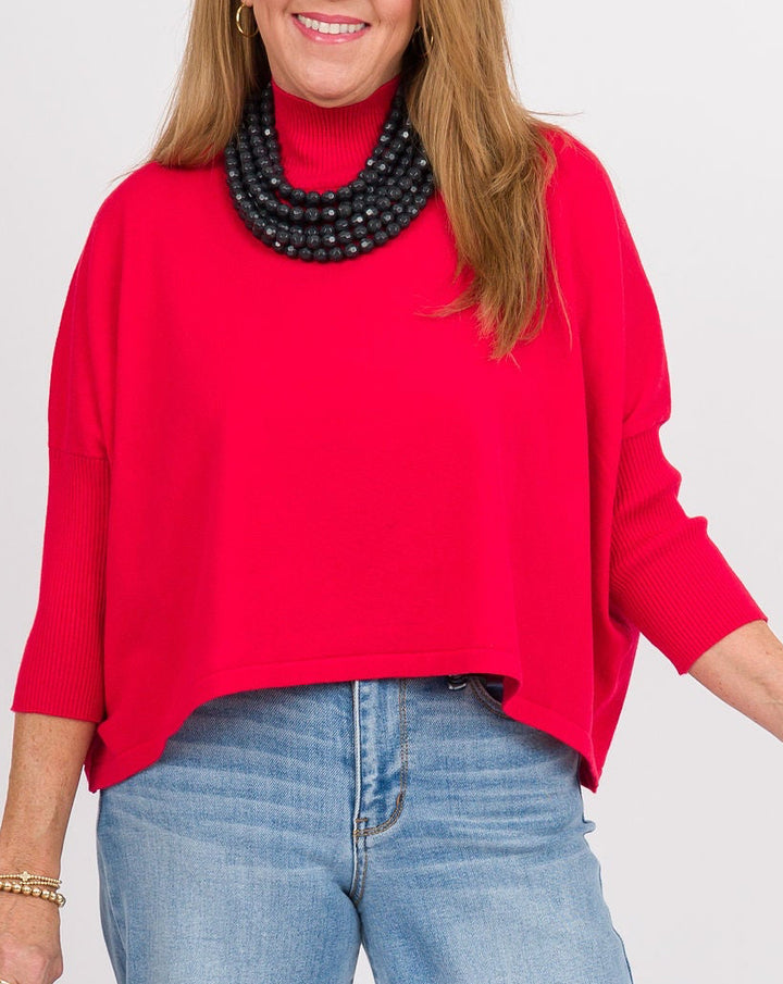 Kerisma Aja Ortho Sweater - Solid Scarlett