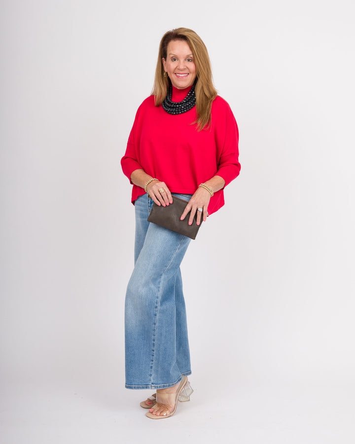 Kerisma Aja Ortho Sweater - Solid Scarlett