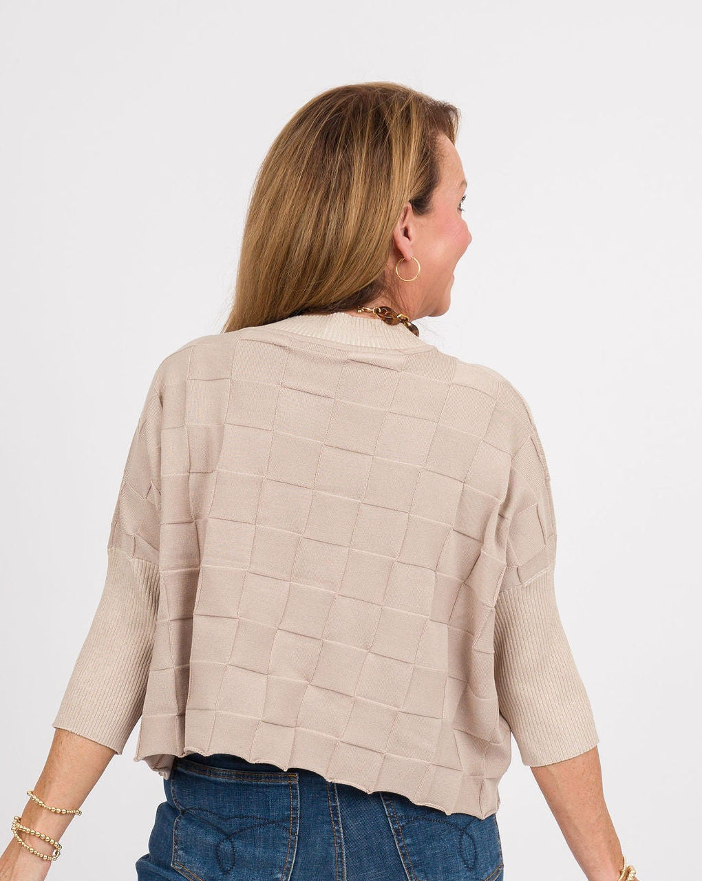 Kerisma Chessa Aja Top - Light Taupe