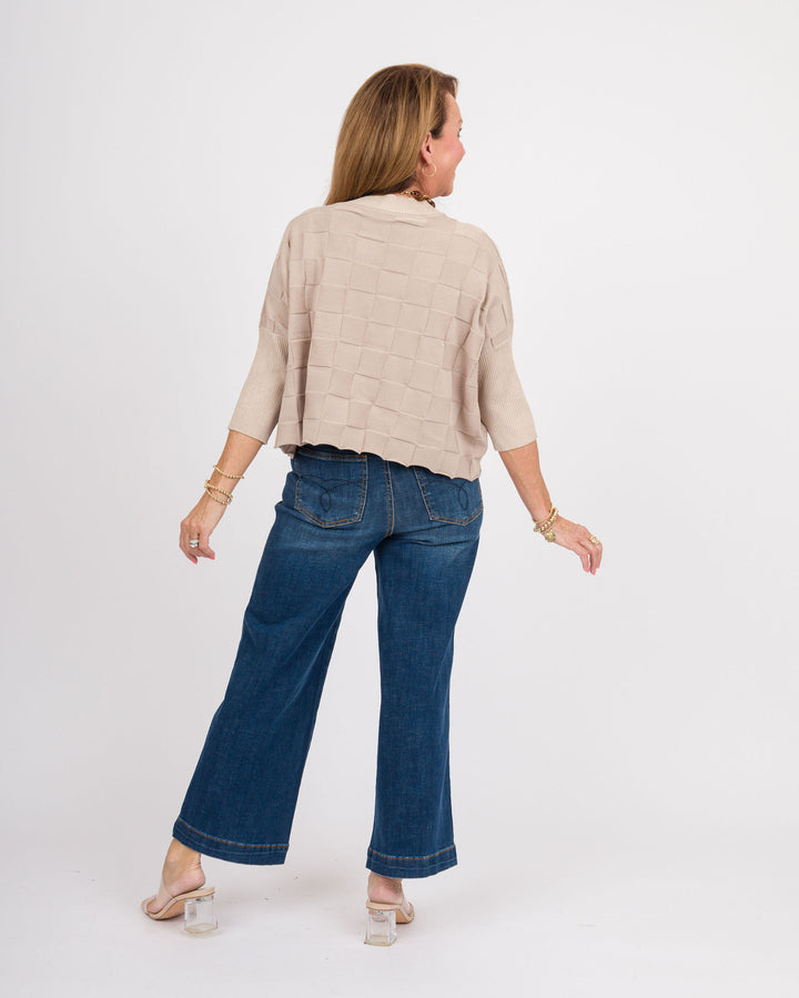 Kerisma Chessa Aja Top - Light Taupe