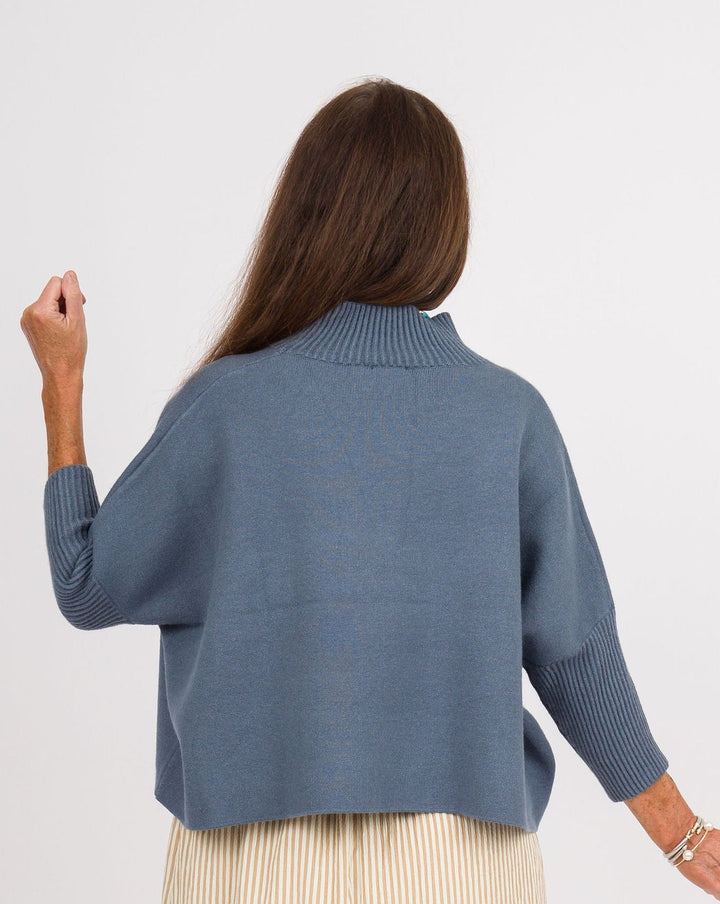 Kerisma Aja Sweater - Stormy Blue