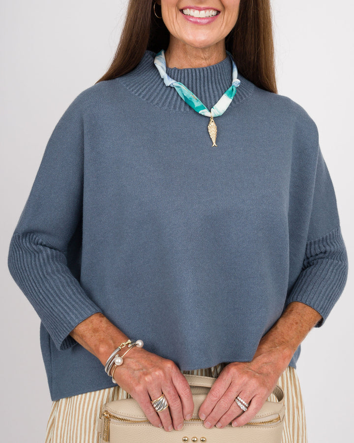 Kerisma Aja Sweater - Stormy Blue