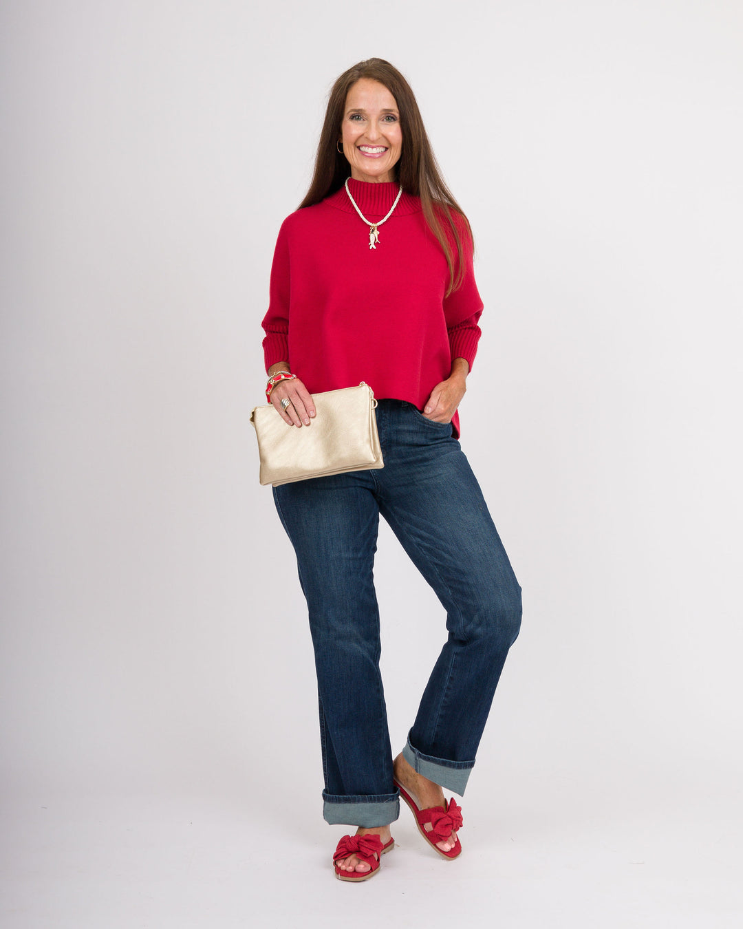 Kerisma Aja Sweater - Scarlet