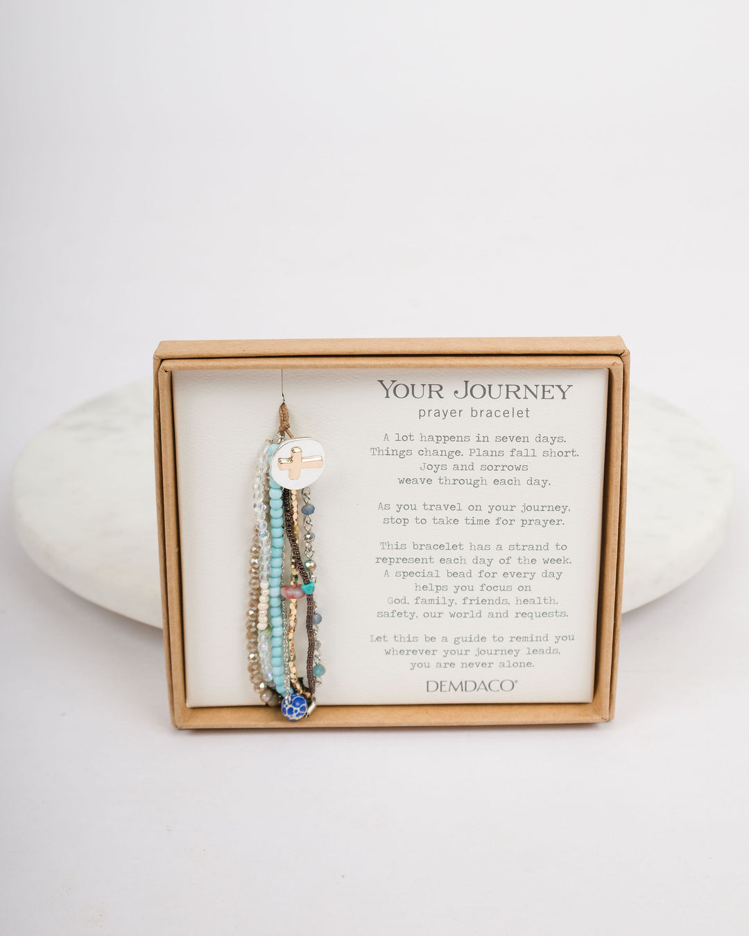 Your Journey Prayer Bracelet - Turquoise