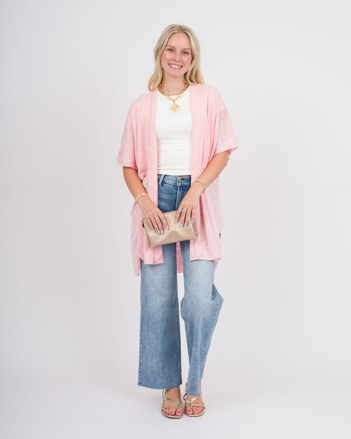 Just USA Longer Length Wide Leg Jeans - Medium Denim