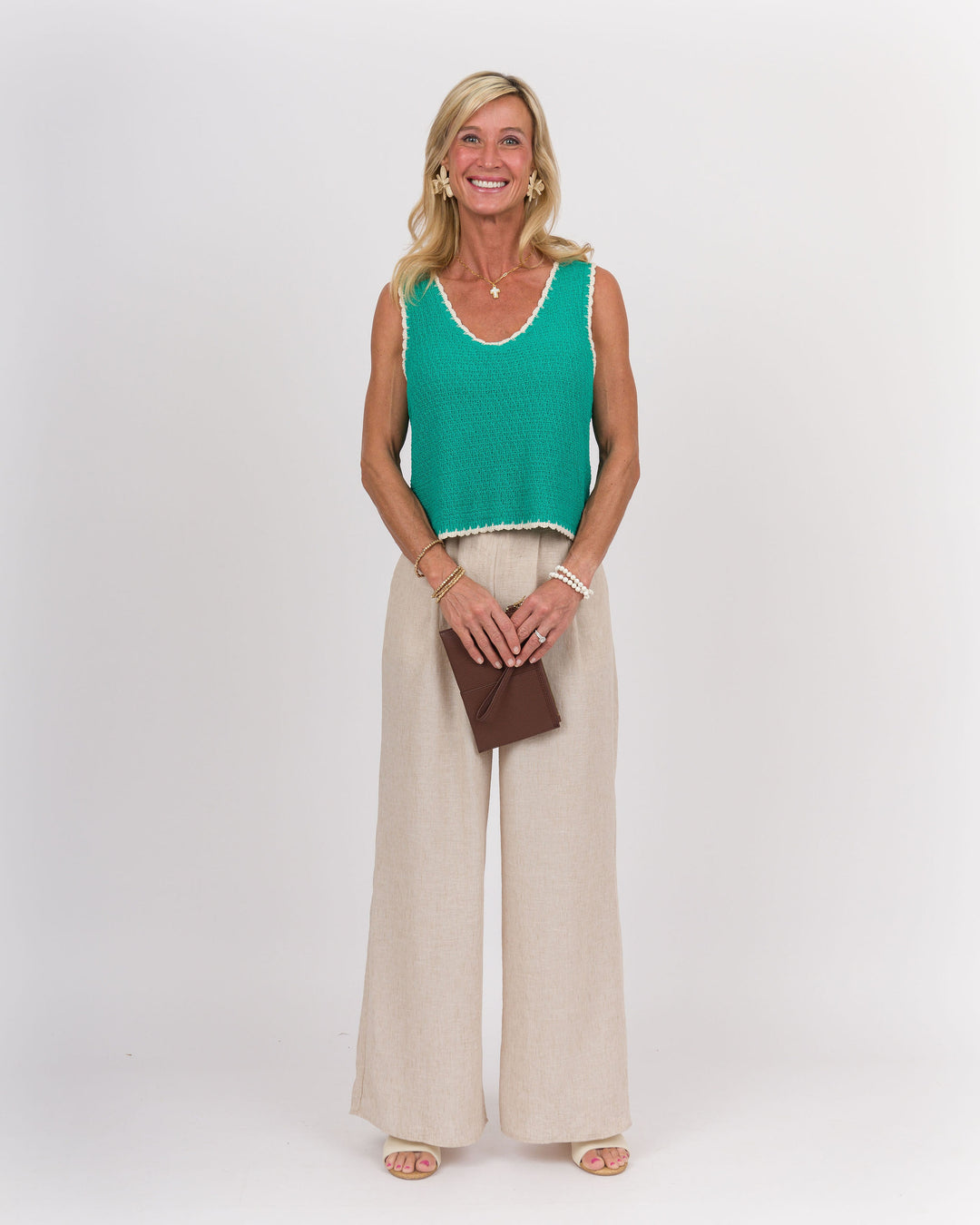 Z SUPPLY Yessenia Whipstitch Tank - La Palma