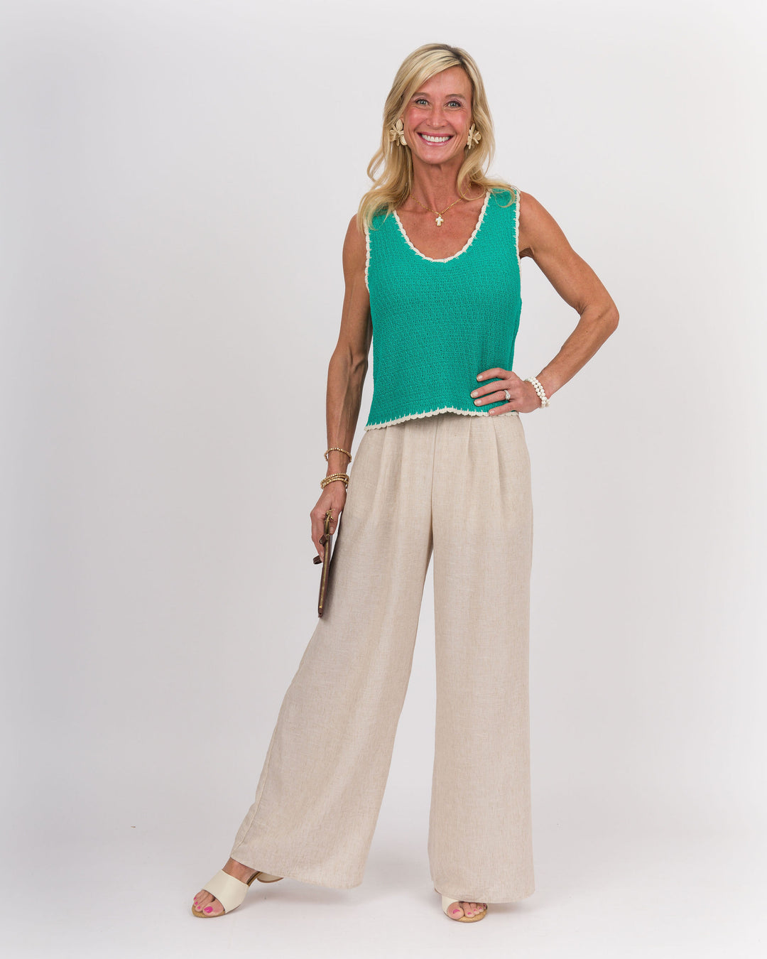 Z SUPPLY Yessenia Whipstitch Tank - La Palma