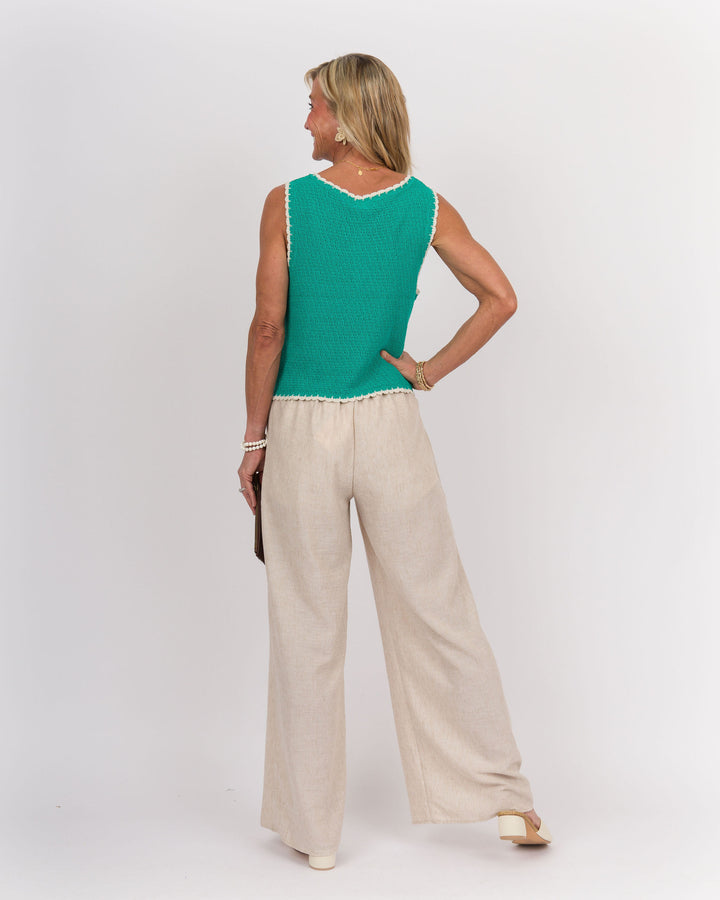 Z SUPPLY Yessenia Whipstitch Tank - La Palma