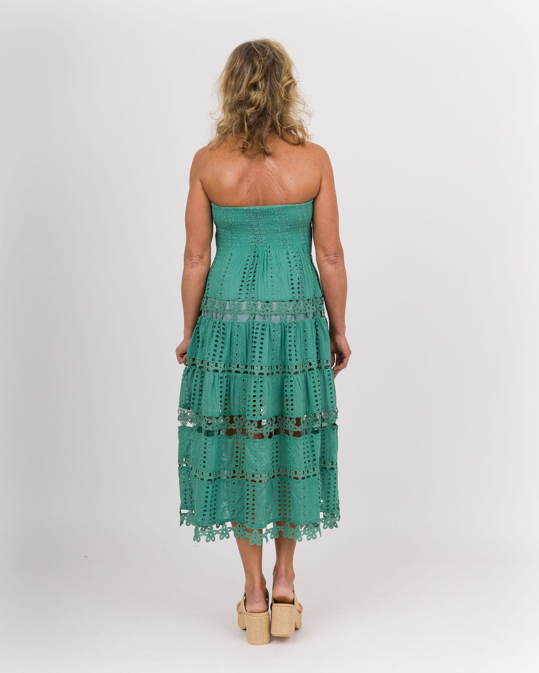 Kari Tube Dress Beryl - Green