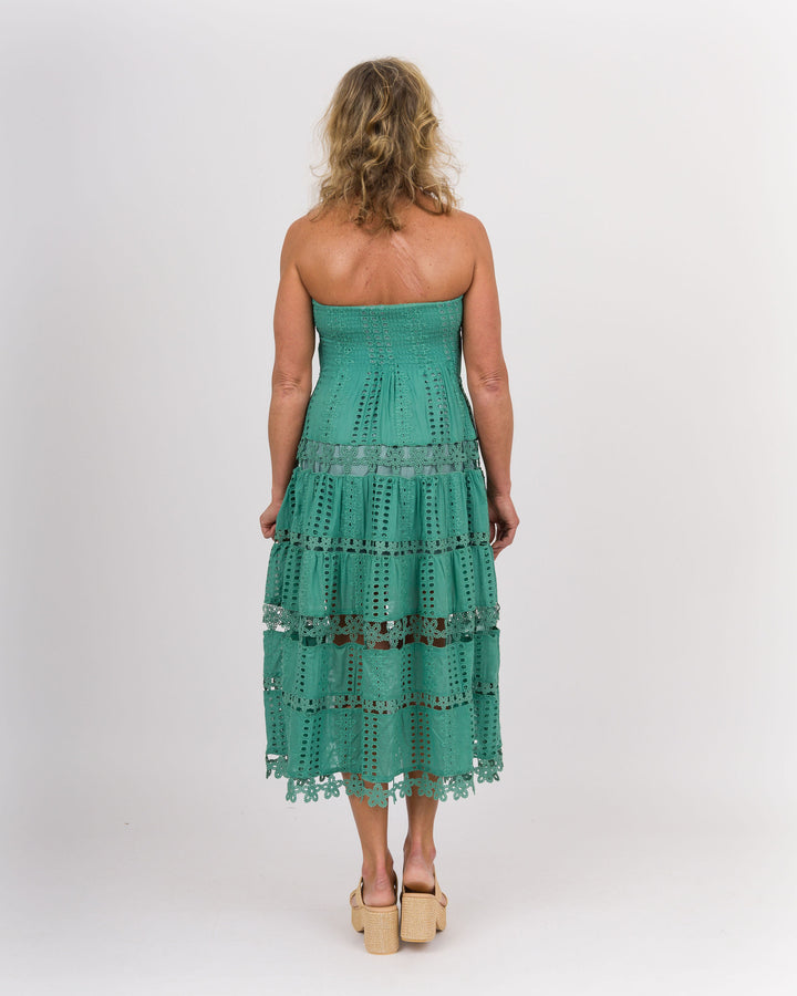Kari Tube Dress Beryl - Green