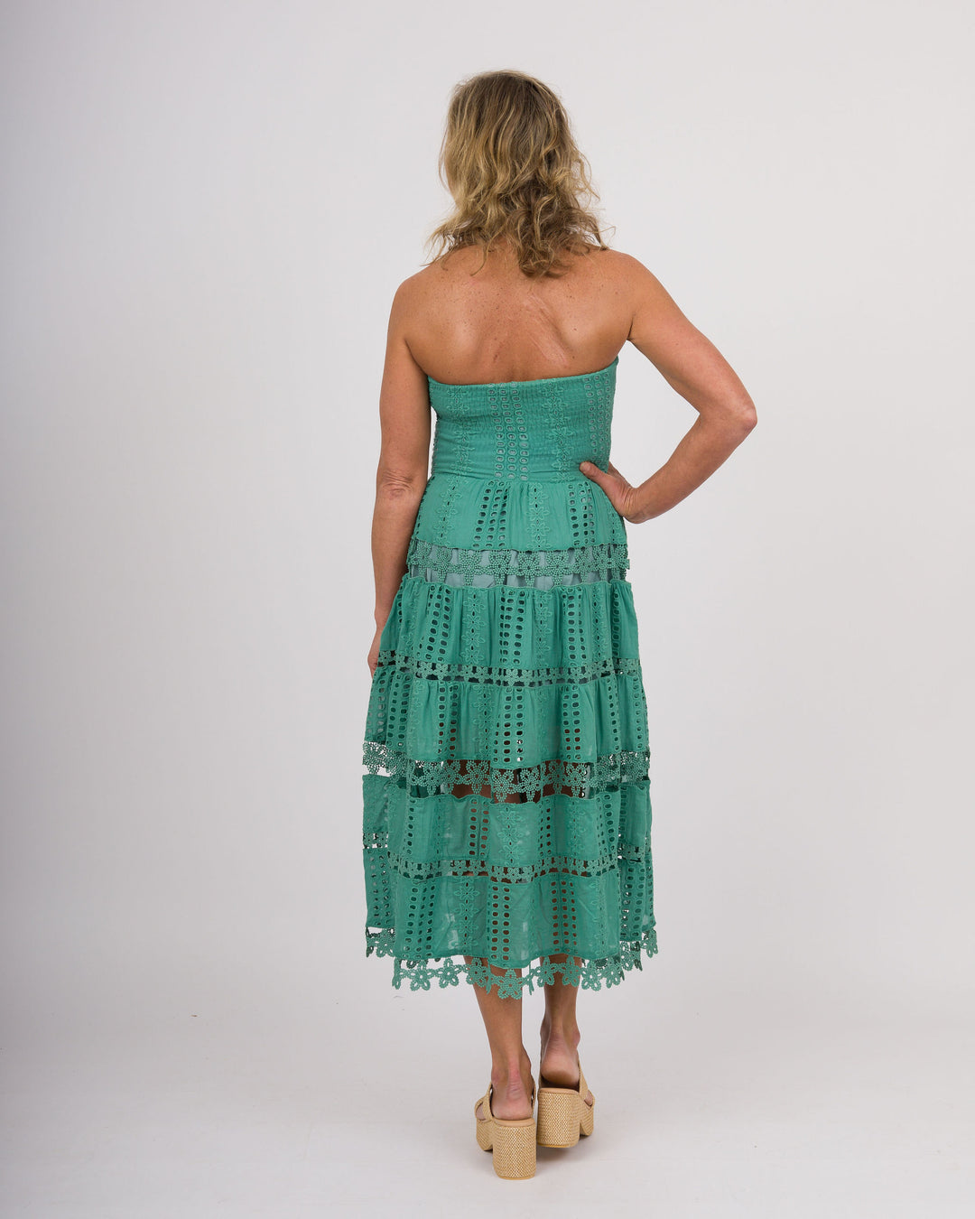 Kari Tube Dress Beryl - Green