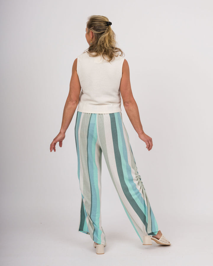 Cream Square Neck Tank Top