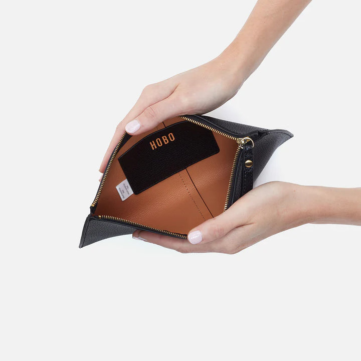 HOBO Vida Large Pouch - Black-Final Sale
