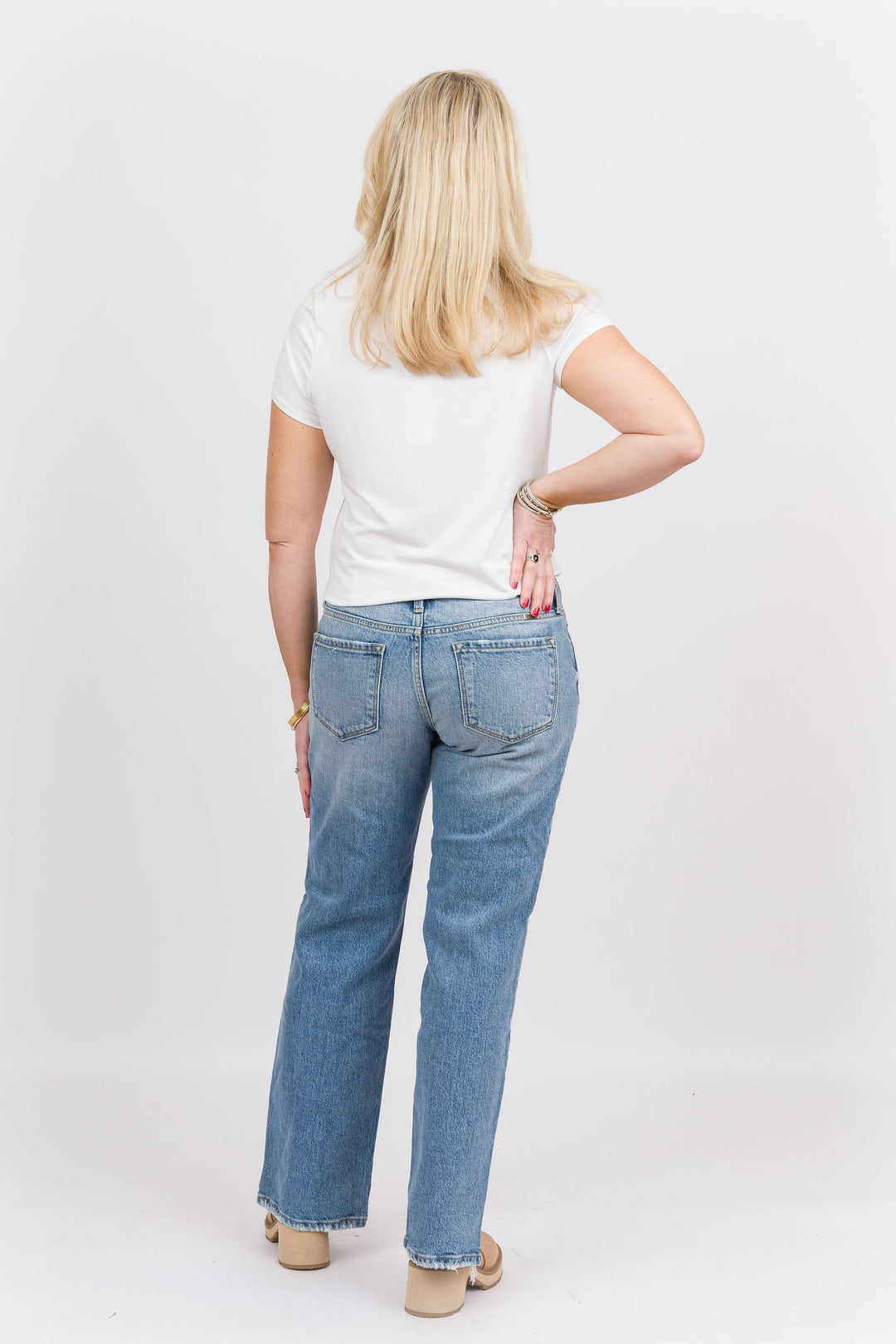 KanCan Midrise True Straight Jeans Medium