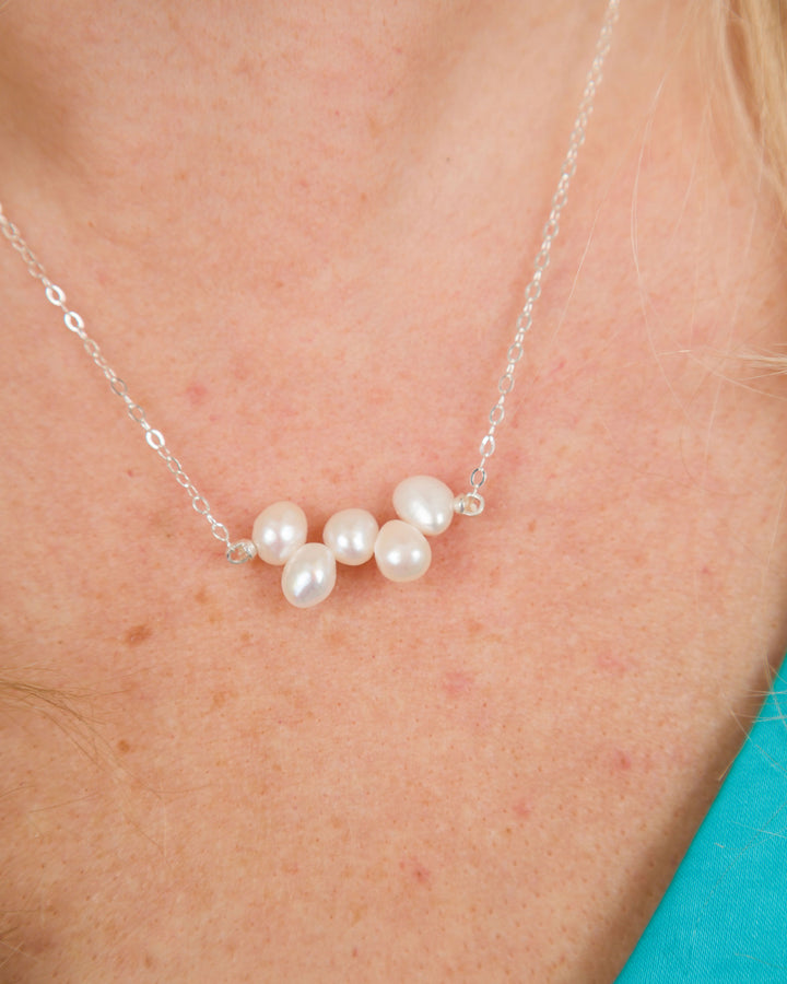 J.Mills Studio Mini Pearl Cluster Necklace