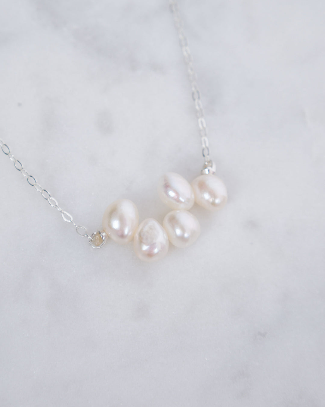 J.Mills Studio Mini Pearl Cluster Necklace