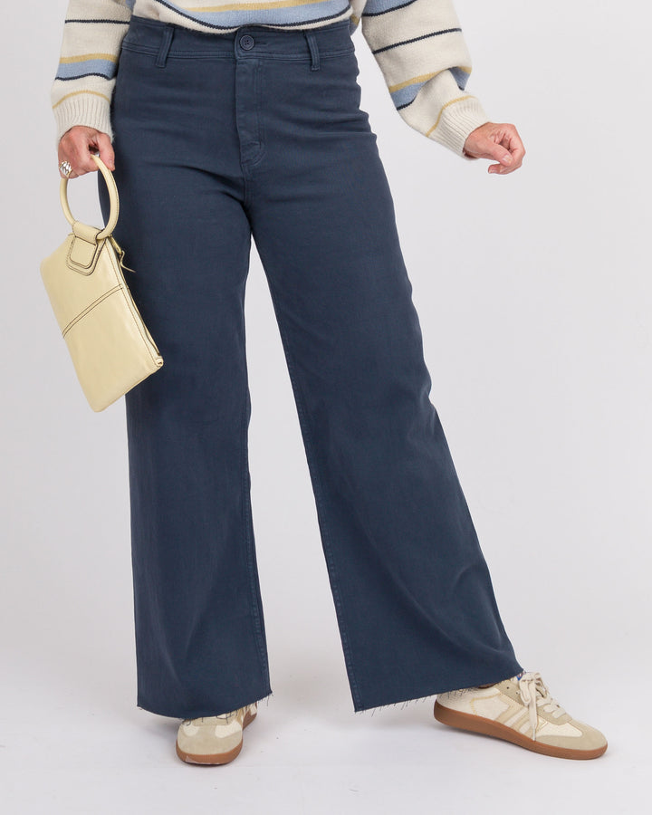 Kimber Wide Leg Pants - Navy