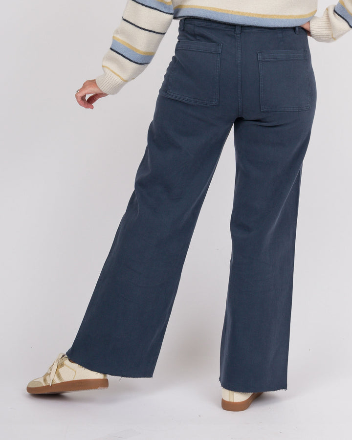 Kimber Wide Leg Pants - Navy